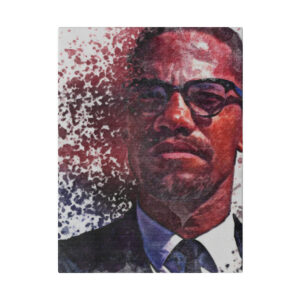 Malcom X - Water Color Paint