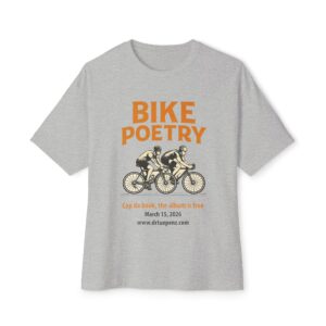 Bike Poetry Tee — Vintage Cycling Graphic Shirt