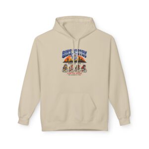 Hiking Crew Hoodie — ‘Backcountry’ Mountain Adventure Graphic