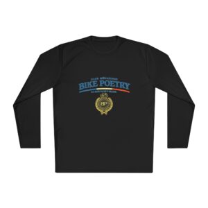 Blue Letters - Bike Poetry Club Mécanioue Cycling Shirt