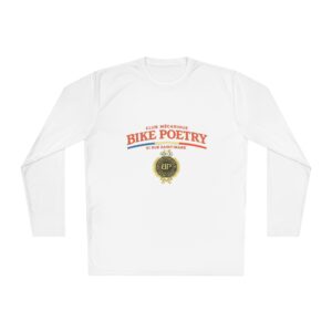 Red Letters - Bike Poetry Club Mécanioue Cycling Shirt